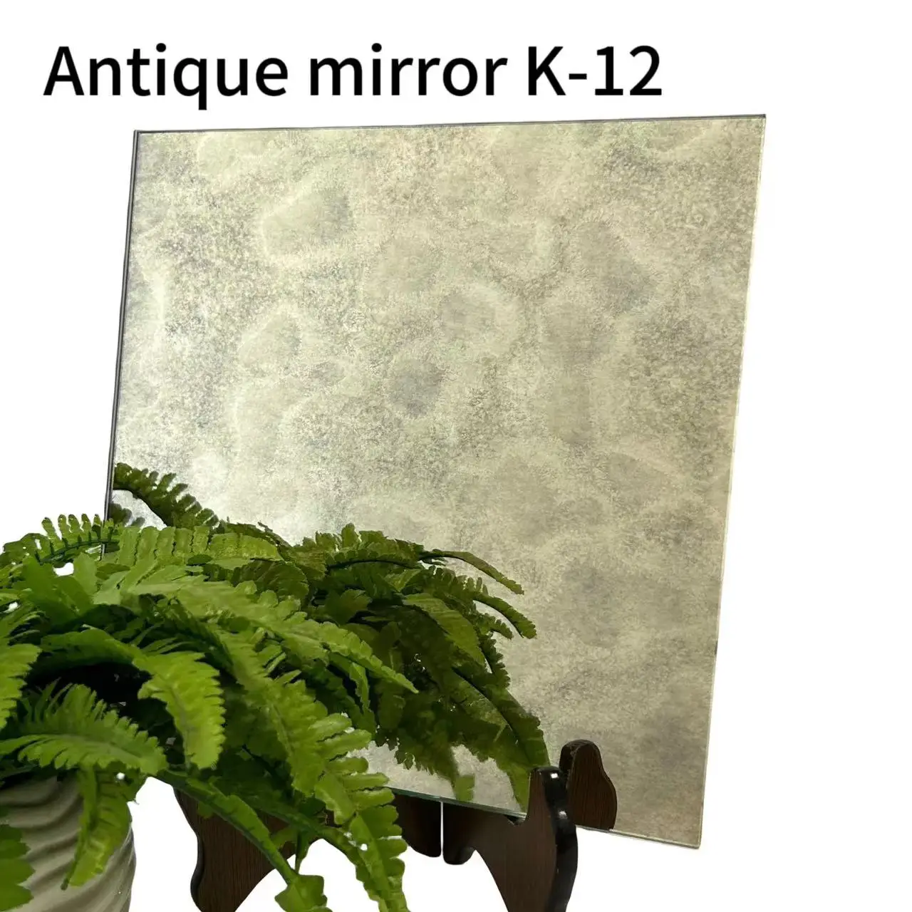 China Manufacture High Quality Flat Sheet Mirror Tiles Unique Design Style Art Wall Furniture Decorative Antique Mirror Glass