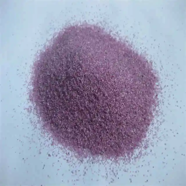 Haixu Abrasives Corundum Chromium Refractory Material Chromium Corundum Pink Fused Alumina