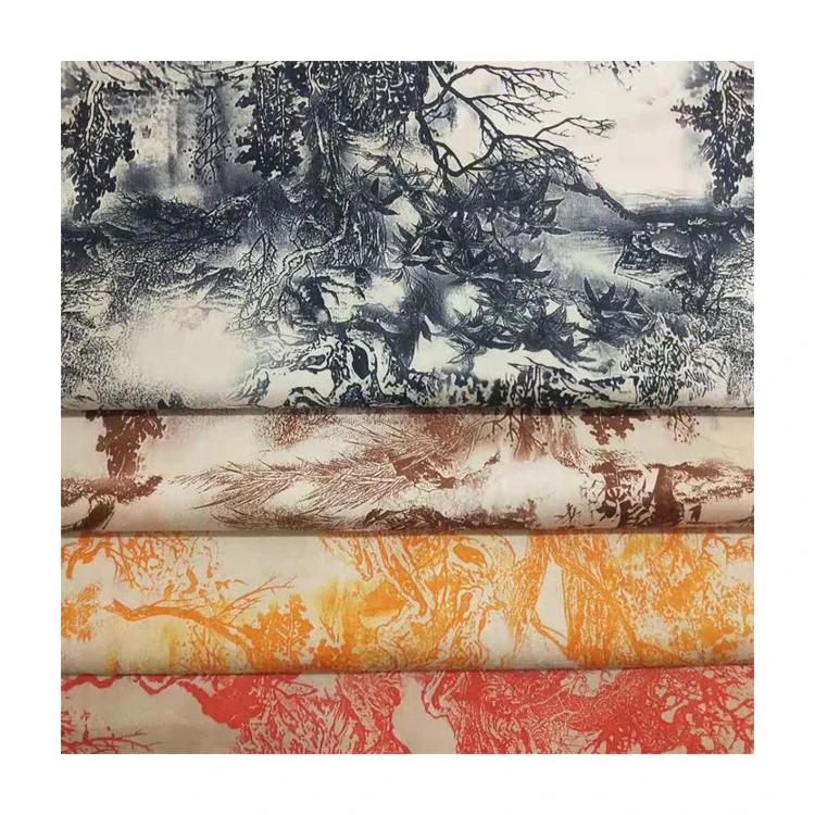 New Products 2021 Fashion Coat Printed 90%Polyester10%Spandex knitting Scuba Suede Tiger Pattern Printing Fabric