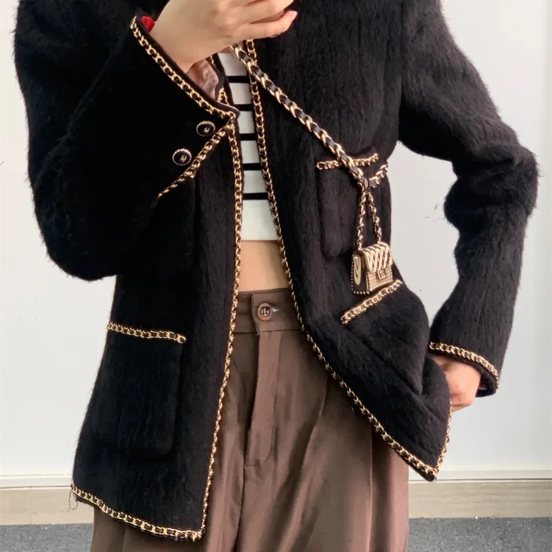 2021 New Design Fashion Bumbag Waist Chain Mini Bag Belt For
