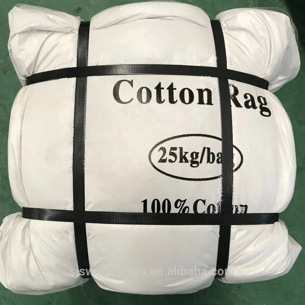 Мягкие квадратные простыни стандартного размера использованные белые тряпки из морского хлопка для