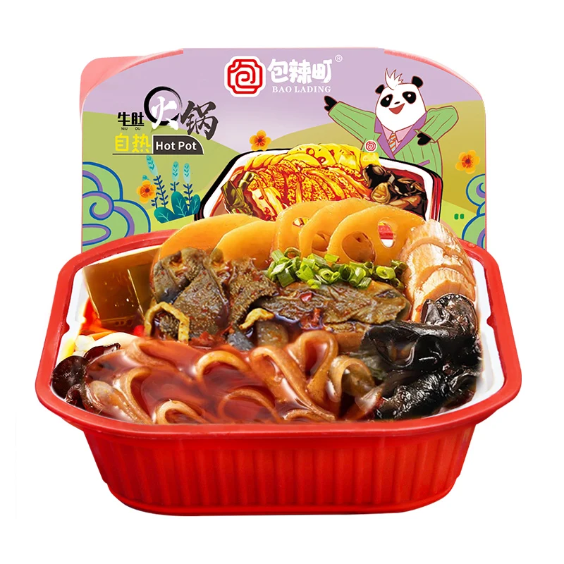 Wholesale Tomato Instant Convenient Vegetarian Self Heating Haidilao HotPot