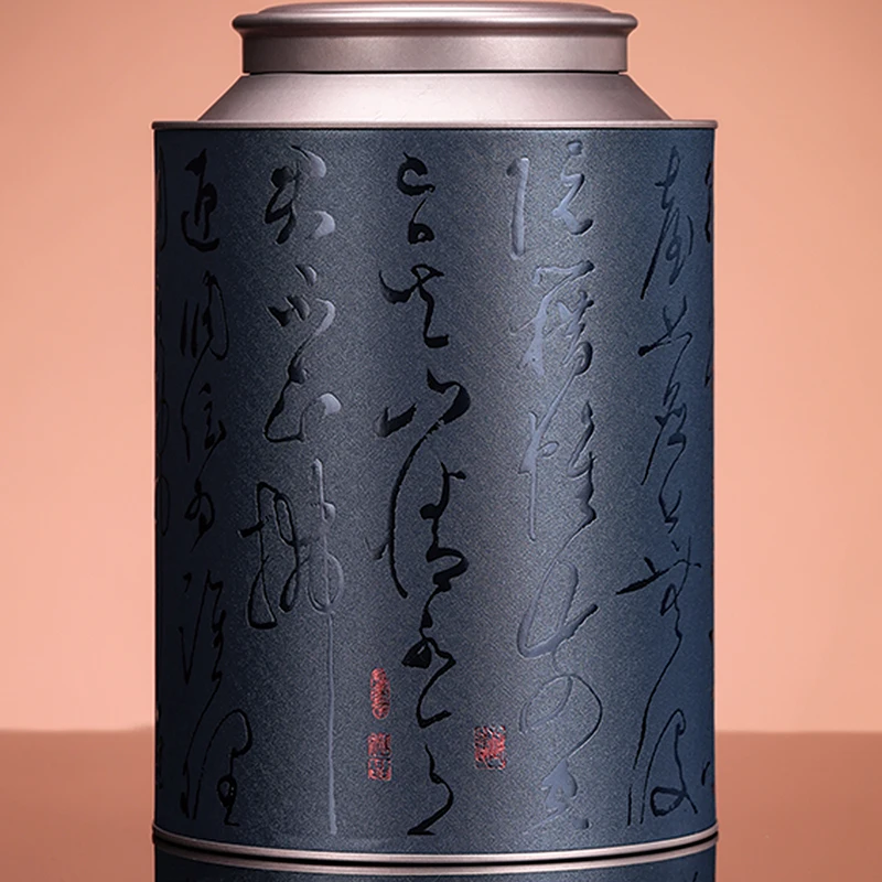 Gold-Stamped Tinplate Metal Cans for Packaging Tea Coffee Candies-for Food Use