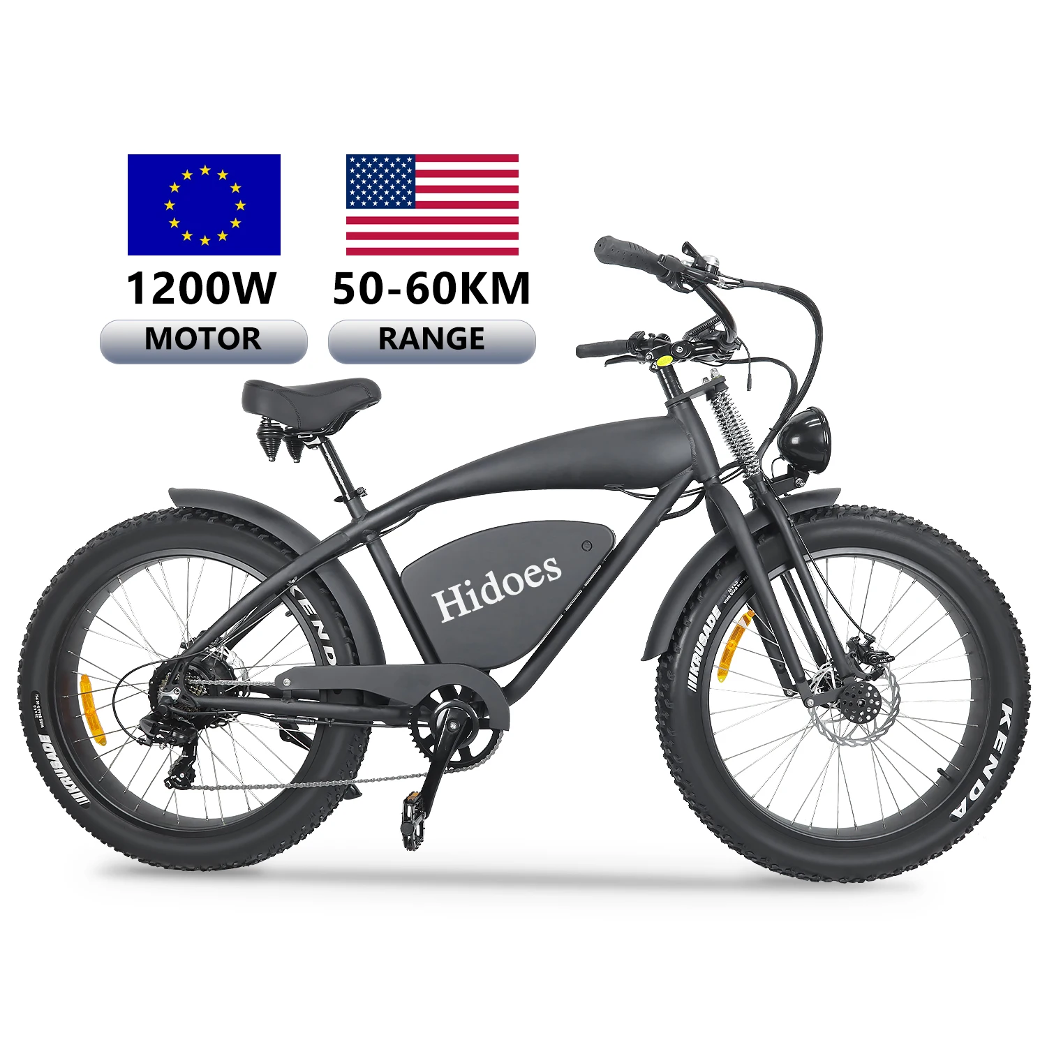EU Europe European Warehouse cheap electric bike Hidoes B3 bicycle 60KM/H e bikes 48V 1200W Motor electric off road bike