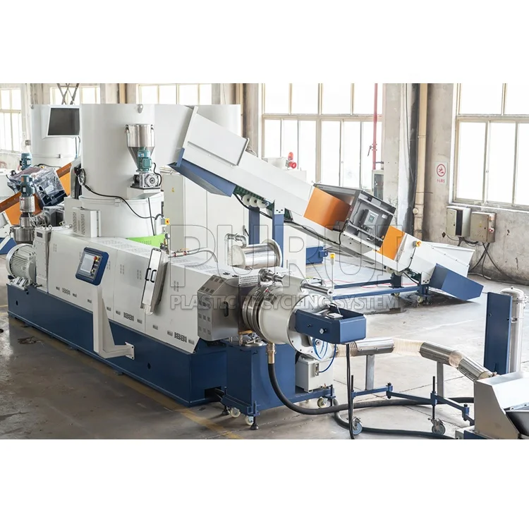 water-ring hot die face plastic pelletizer machine