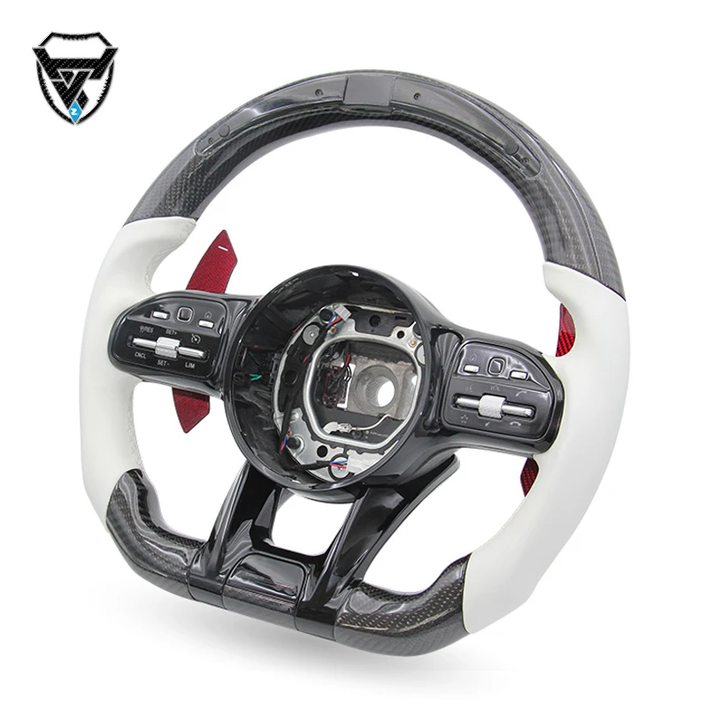 For Mercedes Benz A GLA B GLB C GLC E GLE CLS 2019-2023 custom sport model handle steering wheel modification 809-YD-T45-Y