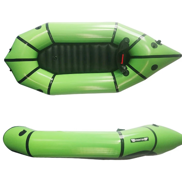 Factory Manufacture Various Packraft Tpu Lightweight Rowing Boats Small Fishing Boat Kayak With Pedals