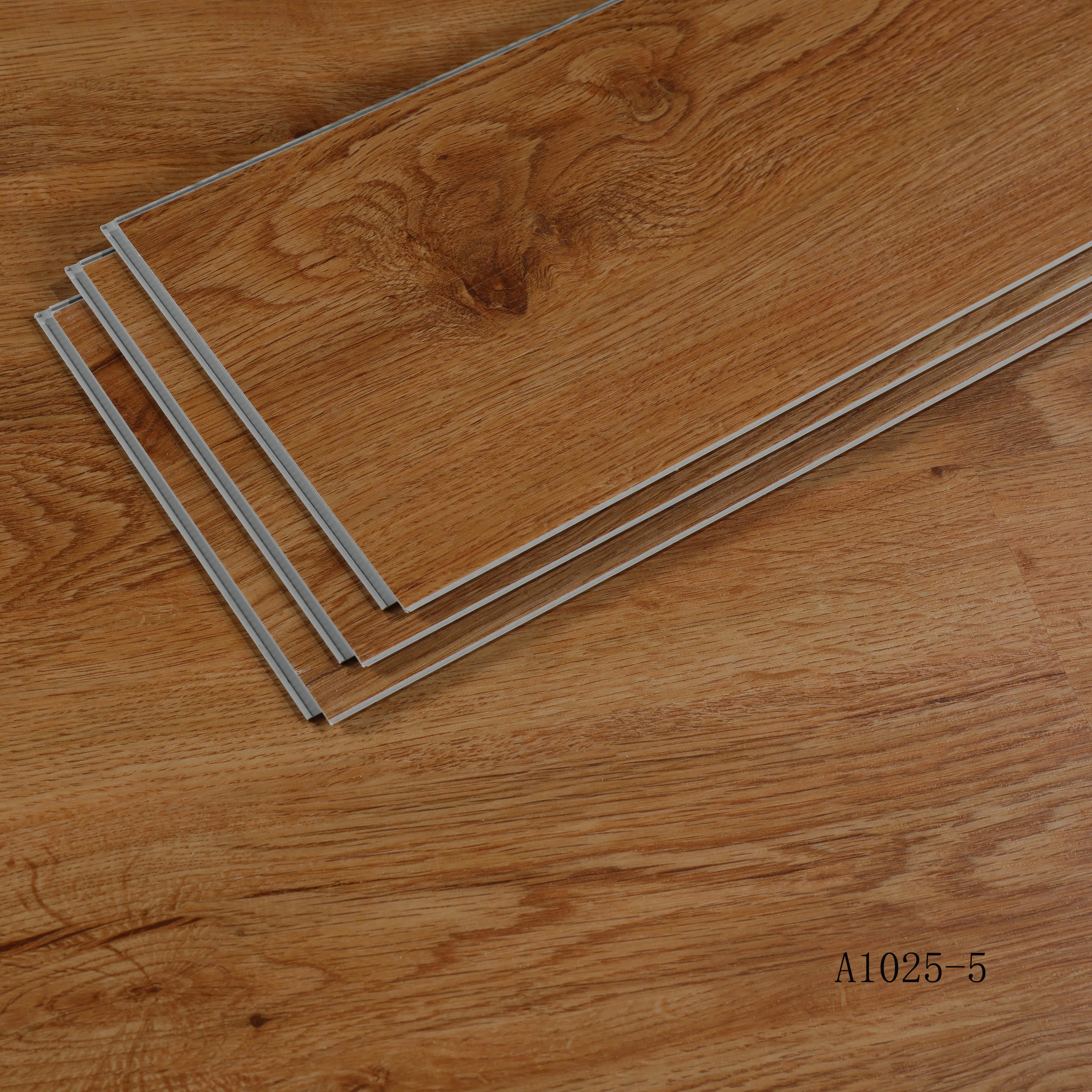 Luxury Rigid Waterproof Click Flooring Panele Winylowe Do azienki Stone Plastic Composite Flooring With Underlay