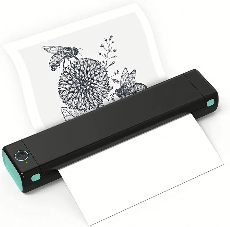 Phomemo M08F A4 Smart Mini Impresora Portable Thermal Printer Thermique Without Ink