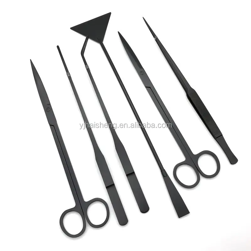 32 CM Long Sand Spatula  Algae Scraper Aquarium Cleaning Tools 430 Stainless Steel Aquatic Spatula