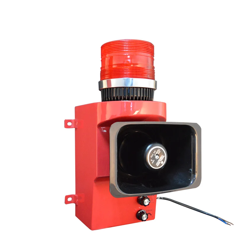 
Emergency Stop Switch Protected Sound and Light Alarm Alert Perimeter Security 