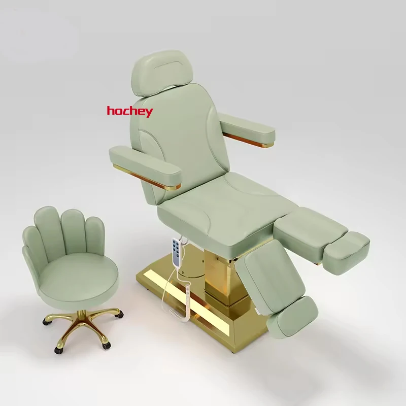 HOCHEY Лидер продаж Новое поступление эргономичный и удобный салон красоты электрическая кровать для ресниц спа-кровать лица с прочной конструкцией