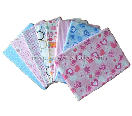 Flannel Fabric Baby Diaper Gauze Muslin Baby Diaper,baby Products Woven Square Disposable Plain Dyed Wholesale 100% Cotton