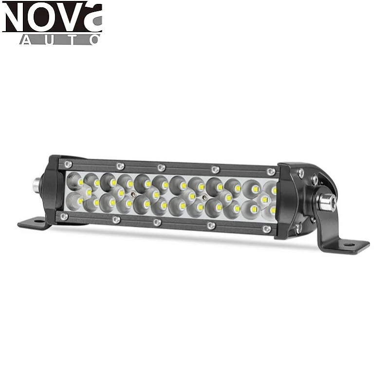 2 PCS Included 7 Inch 42W Factory Wholesale Snowmobile Led Light Bar
