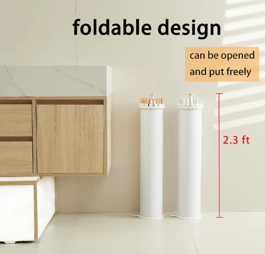 Solid High Quality Wooden Octopus Clothes Hanger Best Price Cylinder Tripod Drying Rack With 16 Changeable Rods Space Saving