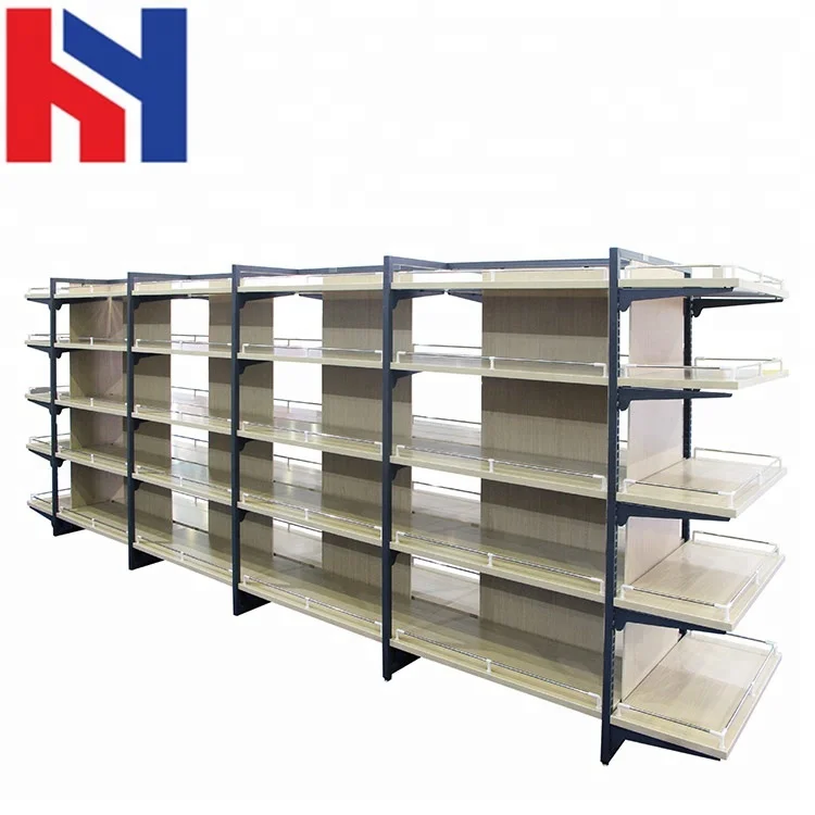 Wholesale price customized size supermarket tego metal shelf
