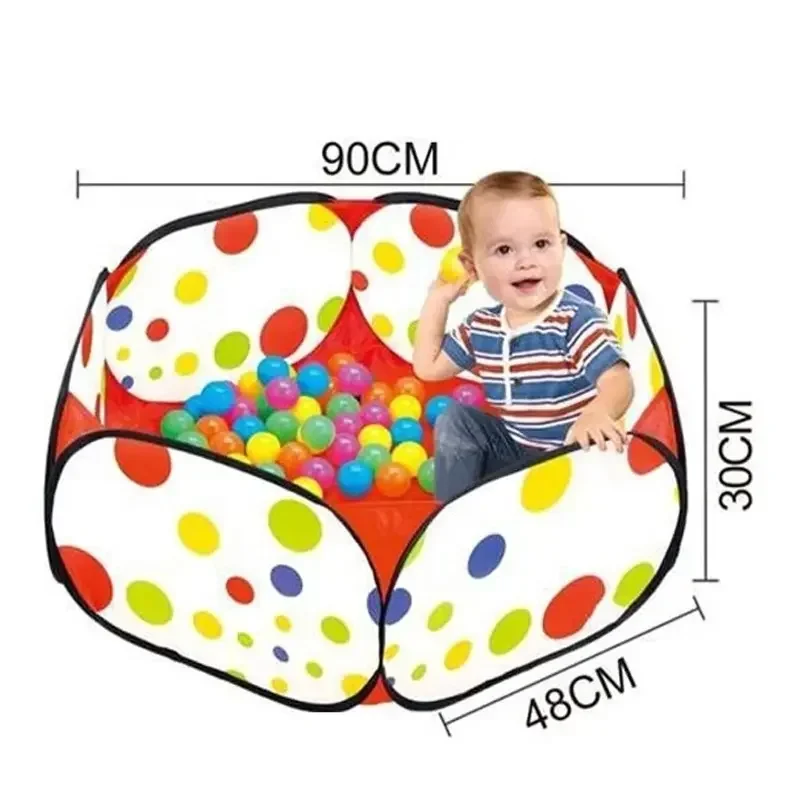 Kids Indoor Pop up Ball Play Tent Playhouse Ball Pit Pool Outdoor Toddler Toys-Balls