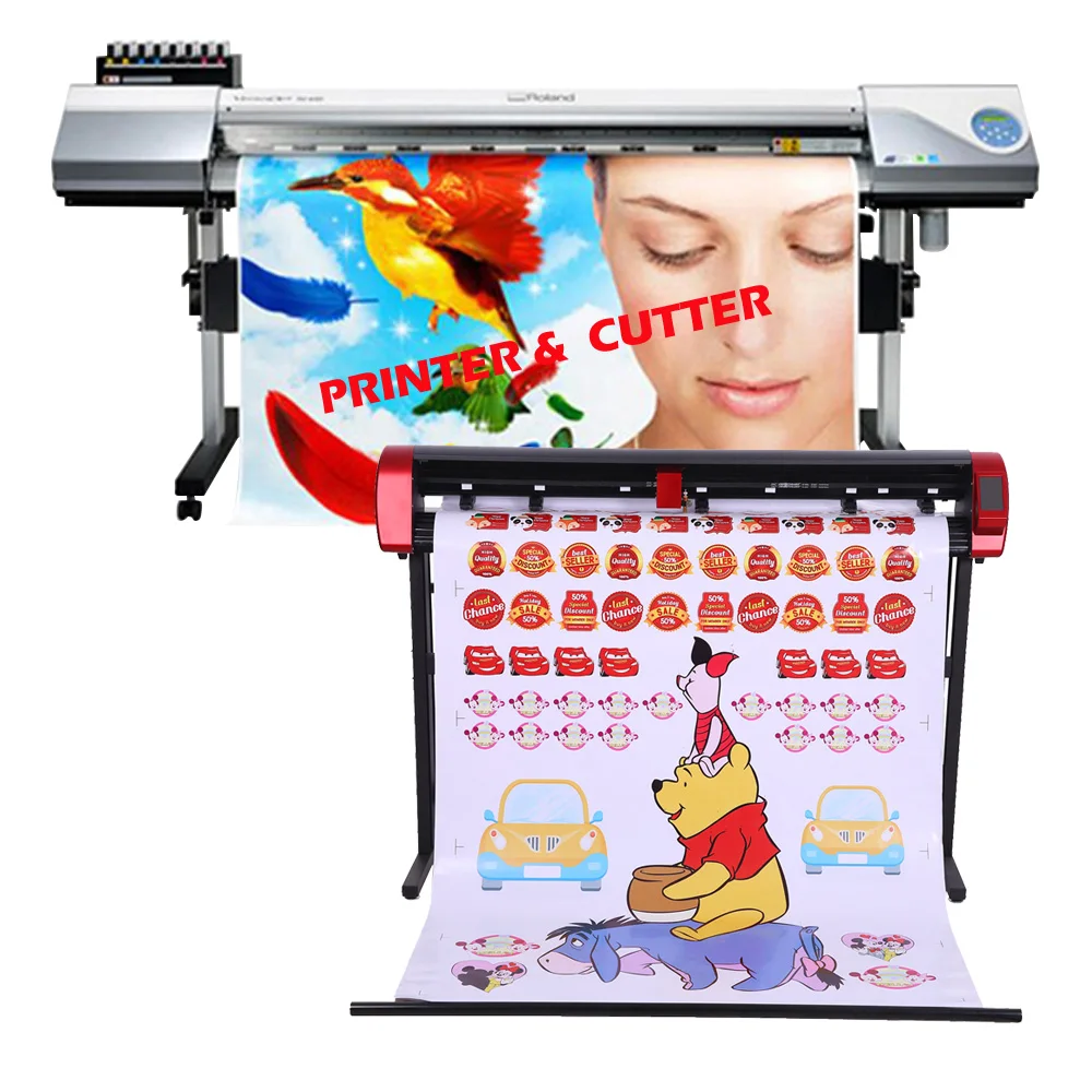 Used roland printing machine Second hand RE640 for Vinyl sticker banner photo paper printing