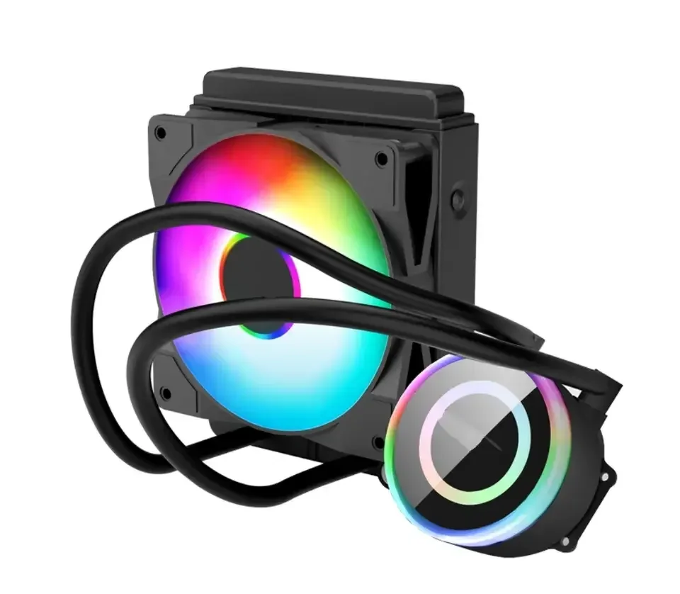 120mm RGB Water Cooling CPU liquid Cooler Heatsink with 120 RGB Fan for gaming pc