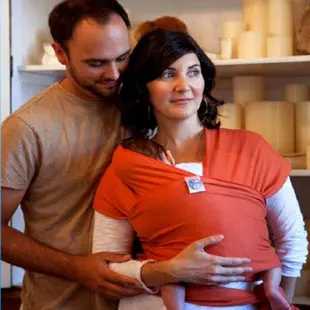 
Newborn Baby Cotton Carrier Sling Wrap with Pouch kids Sling Wrap 