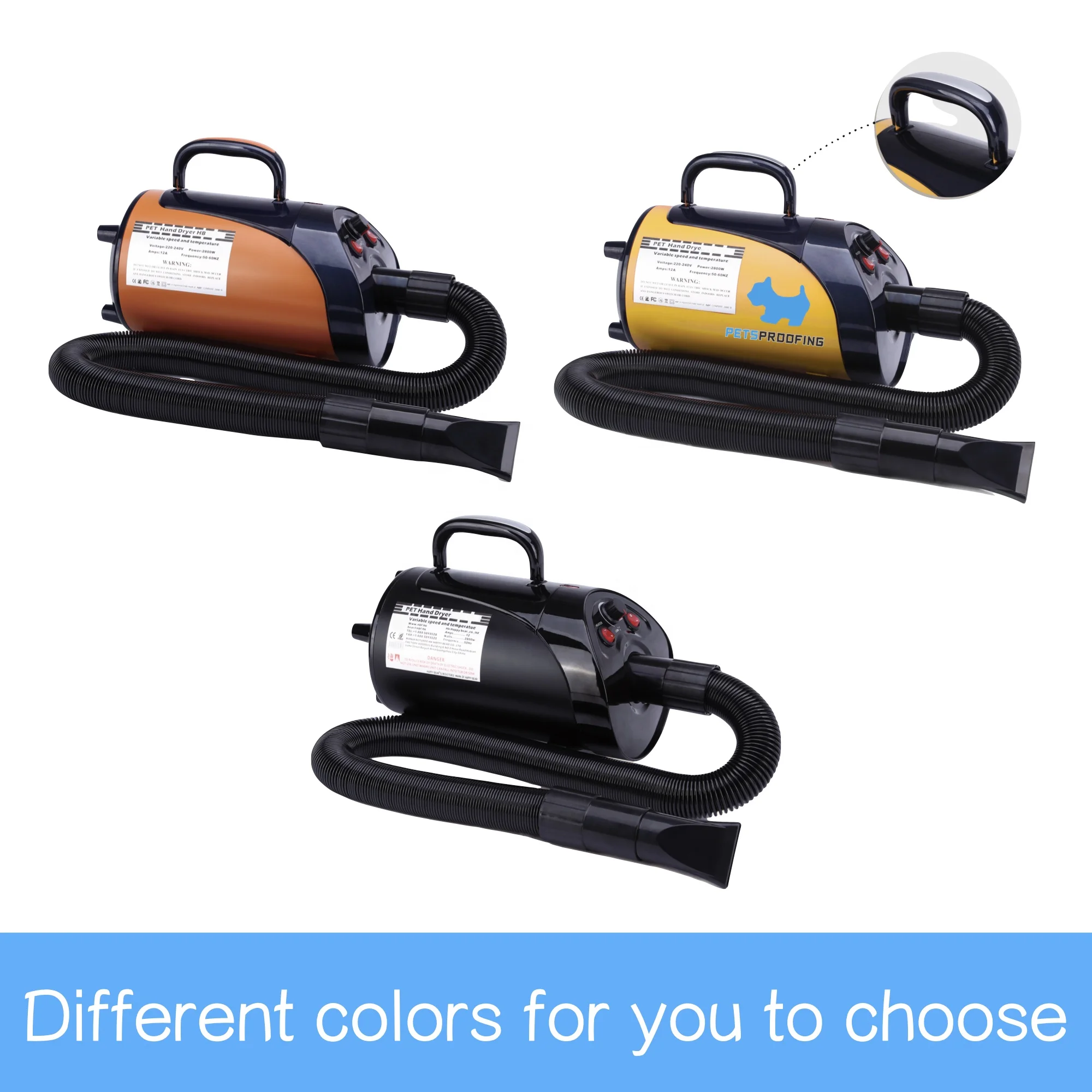 Новинка бестселлер фен для ухода за собаками сушилка домашних животных с переменной скоростью собак и кошек