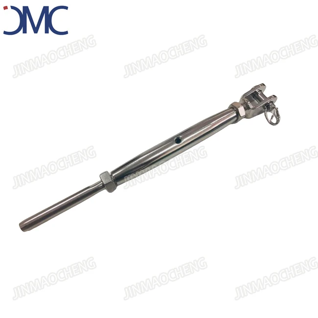 Construction Stainless Steel Closed Body Turnbuckles Fork&Terminal Rigging Screw Turnbuckles Cable Railing Hardware