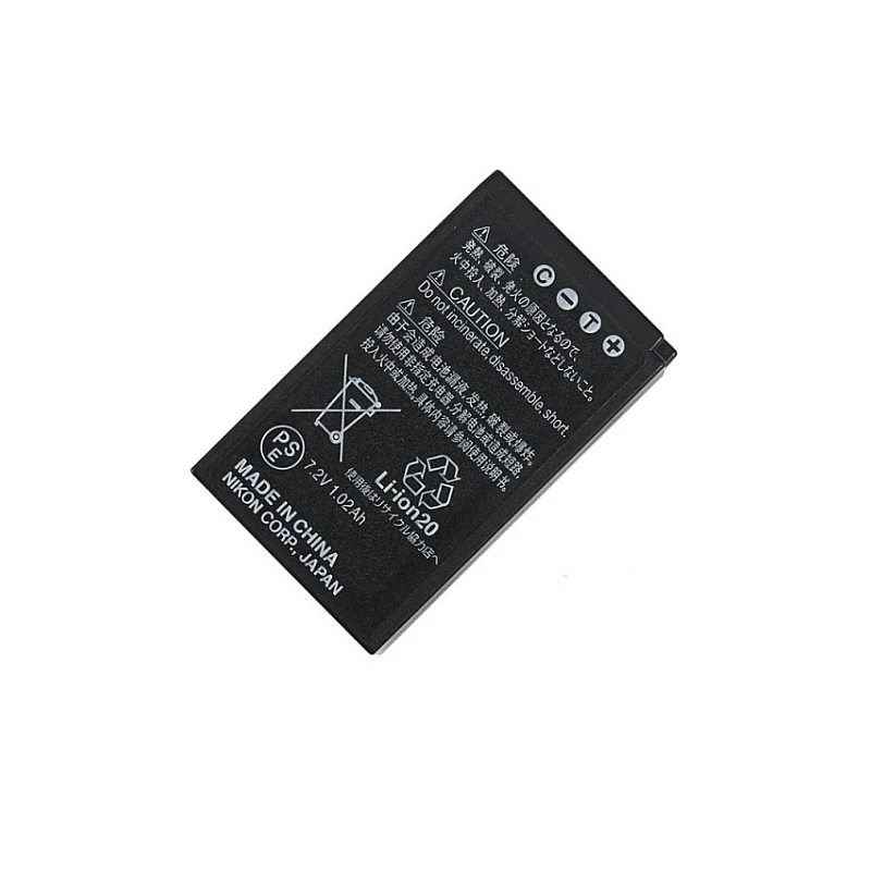EN-EL20 1020mAh Li-ion Battery for Nikon Coolpix AW1 A1 J1 J2 J3 S1  Lithium Battery Pack EN-EL20 For Nikon Camera