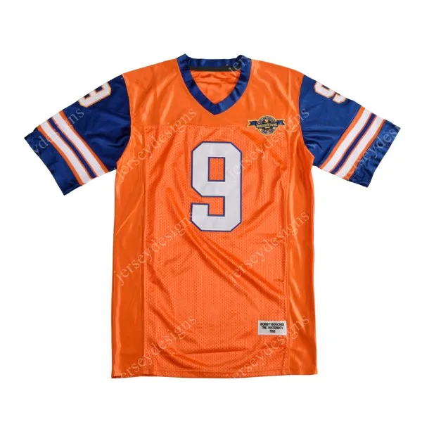 Оптовая продажа мужские Waterboy #9 Бобби Буше Адам Сэндлер грязевые собаки фильм футбол игроков клуба «Витаутас» оранжевого