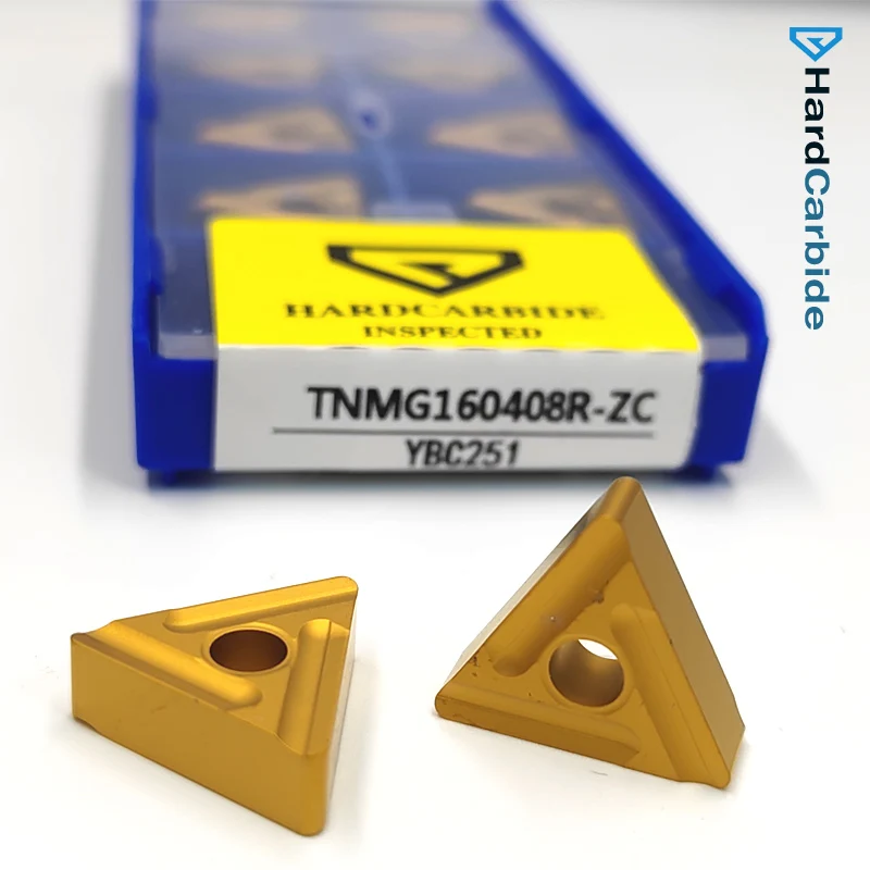 HARDVIK Фирменная твердосплавная вращая вставка TNMG TNMG160408R-ZC TNMG160404R-ZC TNMG160408L-ZC TNMG160404L-ZC для стали