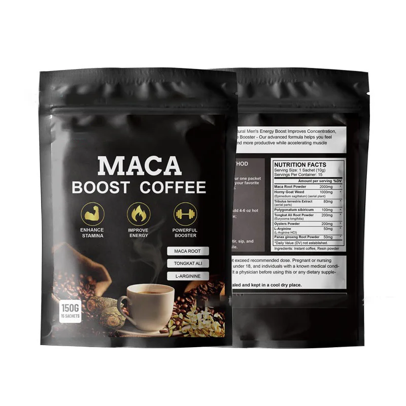 Herbs Maca Coffee Tongkat Ali Maca Man Power Energy Coffee For Man Maca ginseng Energy Coffee