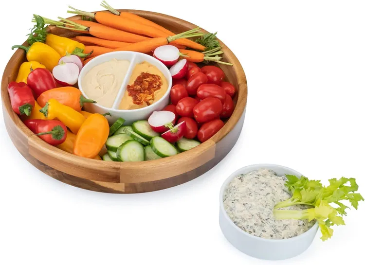Керамическая чаша для хранения закусок