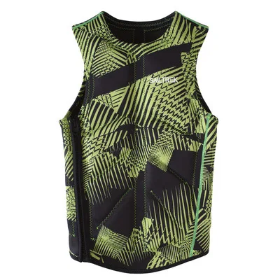 Wholesale Full Sublimation Printed Neoprene EPE Foam Surf Swim Boat Kayak Mens NO Zip Impact Vest Life Jacket