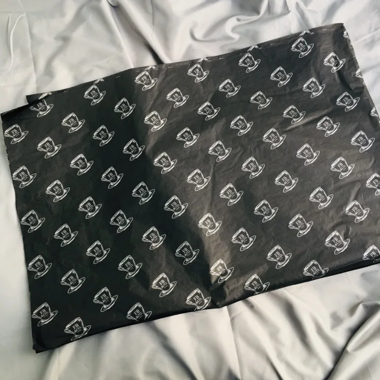 
high quality Wholesale cheap price 17gsm custom logo printing packing wholesale wrapper tissue paper with logo for garment 