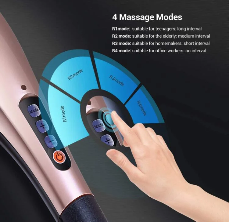 new product hand Massage Hammer vibrator body massage machine Battery operated handheld massager
