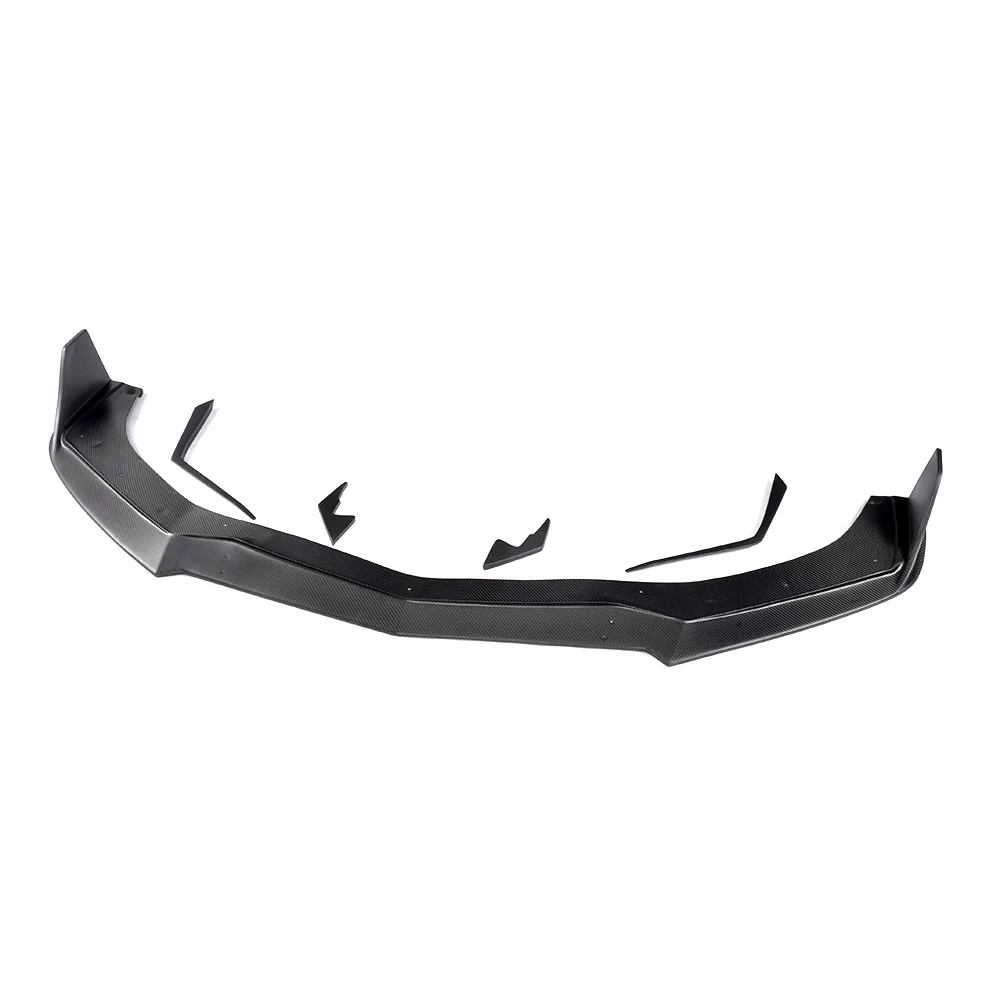 Real Carbon Fiber Front Bumper Lip Spoiler For Chevy Camaro SS Style 2014-2015