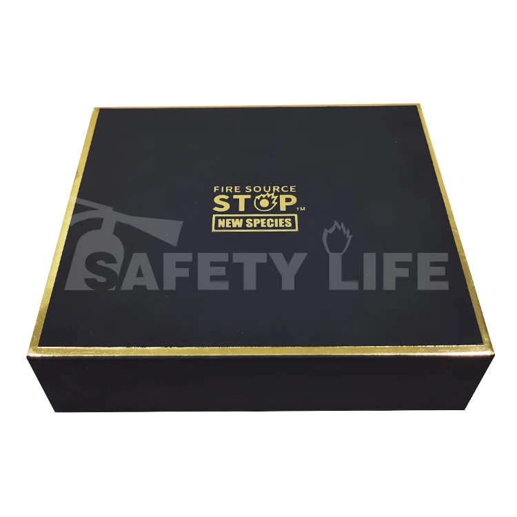 Environment friendly no harm to human convenient gas fire extinguisher plates