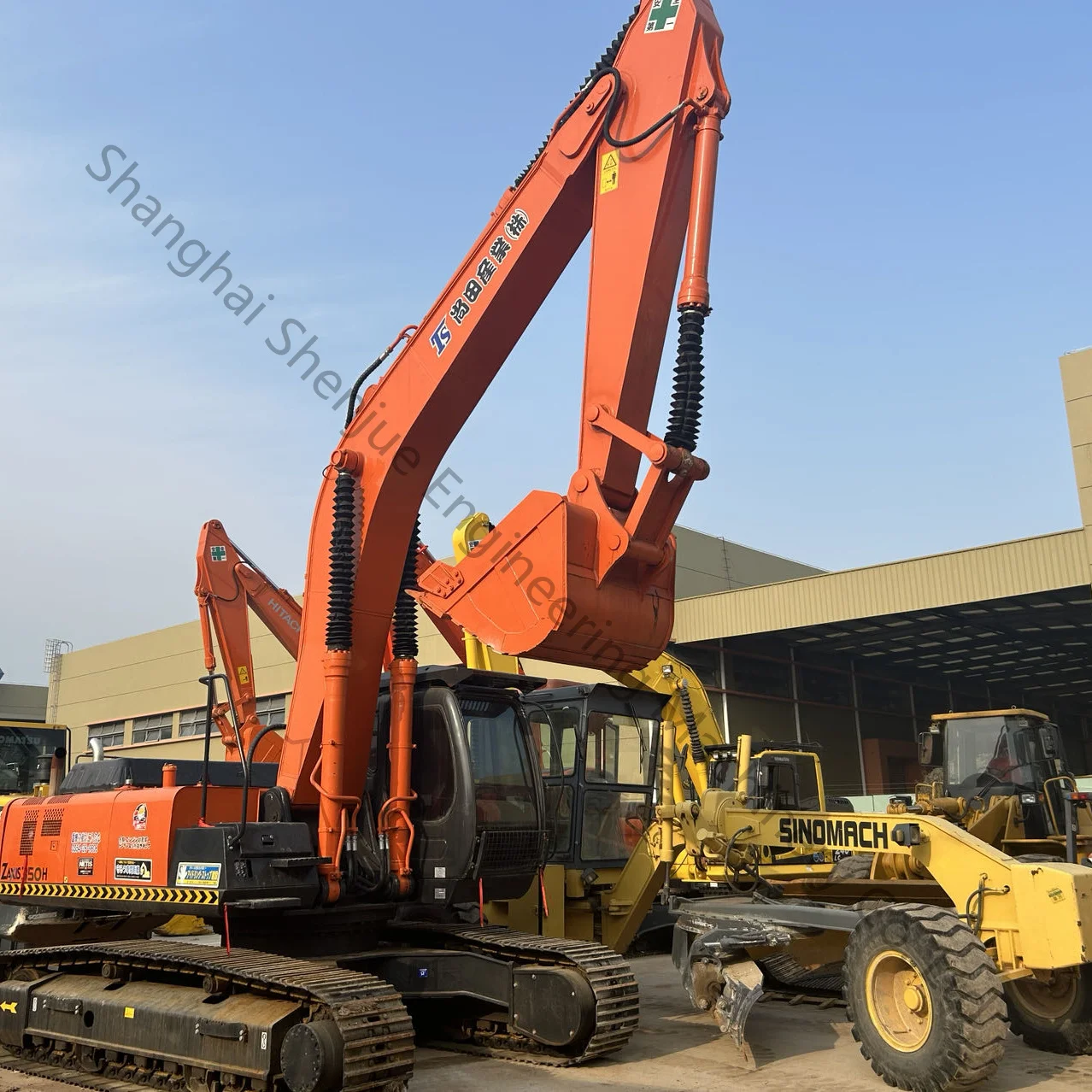 Hitachi 350h second-hand Used Excavator Machine Provided ISUZU Kawasaki Used Engineering & Construction Machine 35 Ton 202 Kw