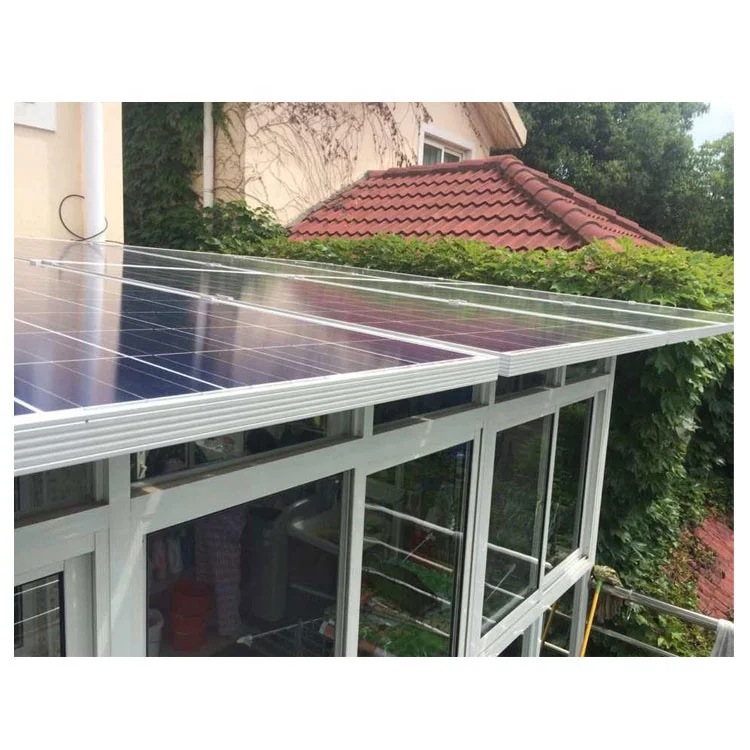 2022 off grid solar panel mounting hardware waterproof anti corrosion galvanised steel rack pv brackets for UAE home living roof