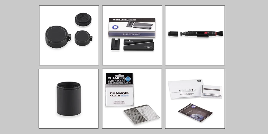 DISCOVERYOPT ED-LHT GEN2 3-15X50SFIR FFP Zero Stop Red Reticle Tactical Optical Sight Hunting Scope