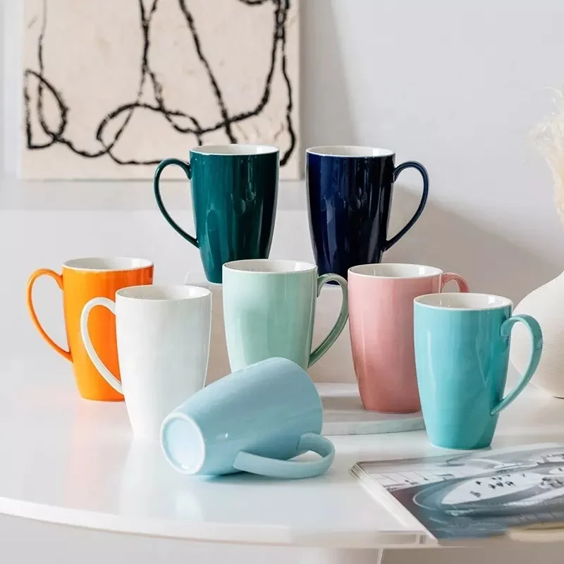 Custom 16oz Loose Leaf Tea Infuser Mug Ceramic Cup with Strainer