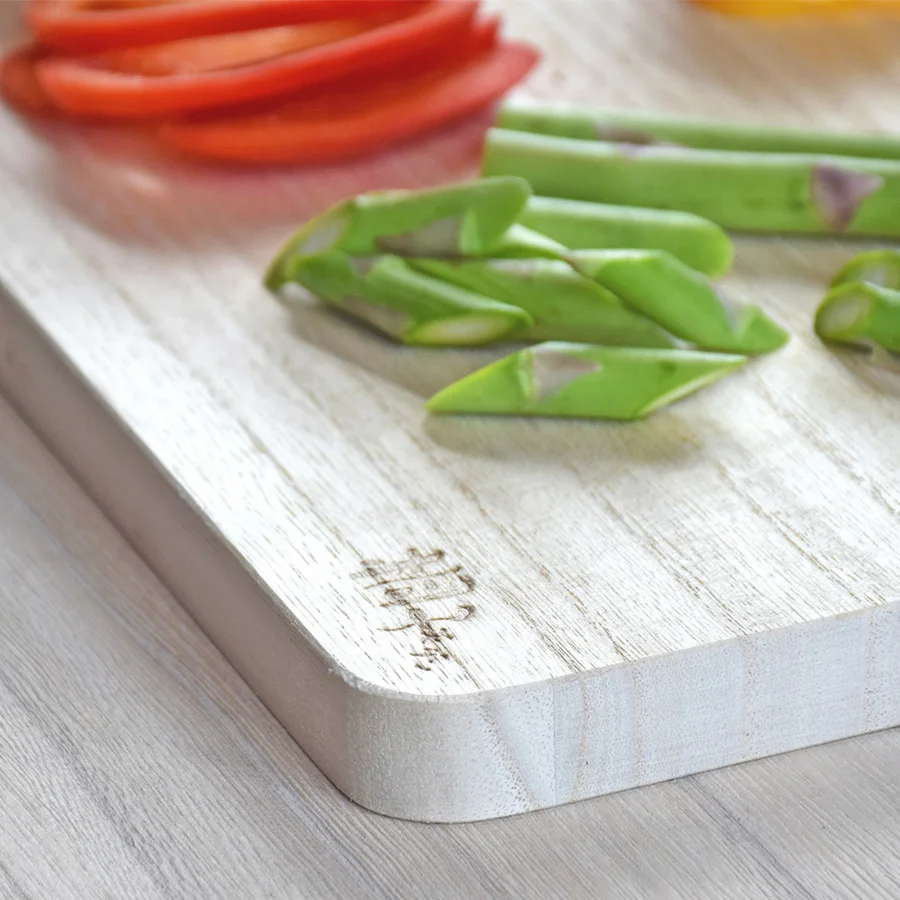 Modern Rectangle Paulownia Multifunction Nordic Chopping Board Wooden