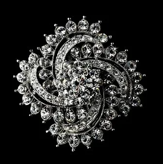  Brooch Pin badges Cute Multi-Color Rhinestone flower broches jewelry for
