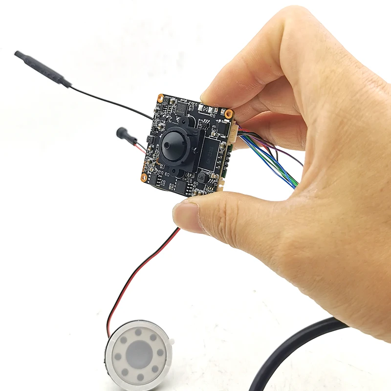Модуль камеры для самостоятельной сборки, 5 МП, 2 Мп, Сигнальная плата, мини-Wi-Fi IP-камера видеонаблюдения с Micro Sd-картой и двухсторонним аудио