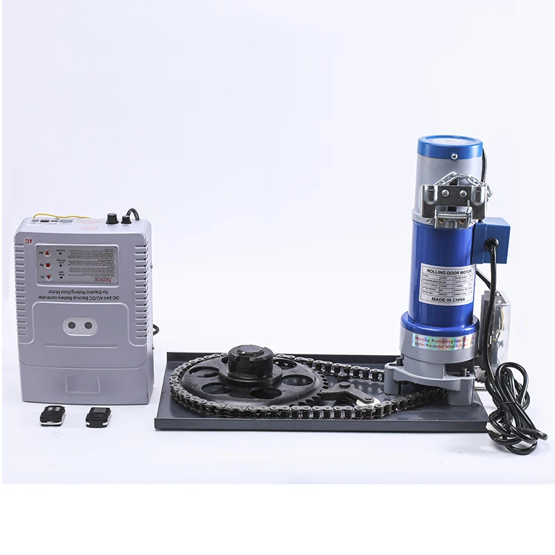 China hot sale factory price industrial chain motorized electrical motor dc 600KG rolling shutter door motor