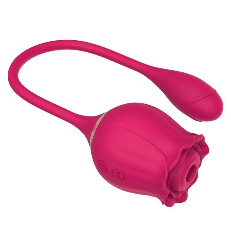 Hot Sale Waterproof 10 Frequency Vibration S Shape Rose Vibrator Anal Clitoris Vibrator For Female Masturbation