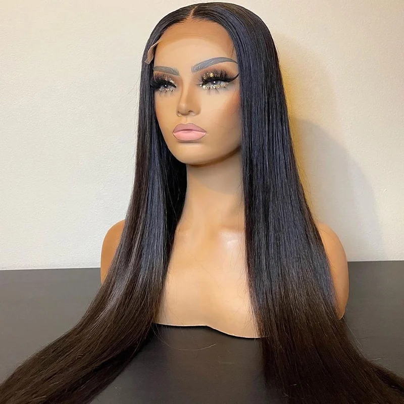 CLJhair Virgin Hair Full lace Wig Staight 130% Medium Brown hot sale