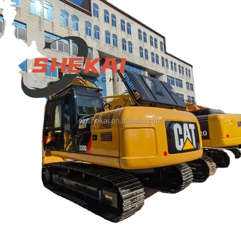 Japanese Used CAT 320 Excavator Caterpillar 20 Ton Earth-moving Machinery Cheap Used CAT320D CAT320D2 Excavator for Sale
