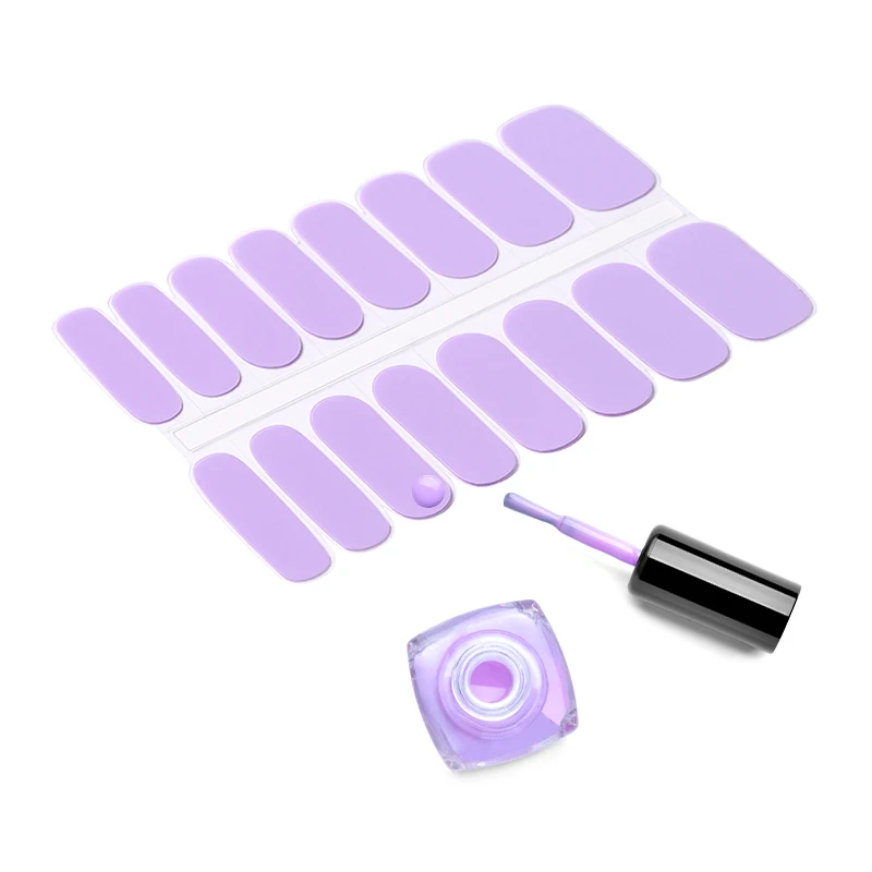 Create Your Own Brand Water Decal Nail Sticker Gradient Color Nail Sticker