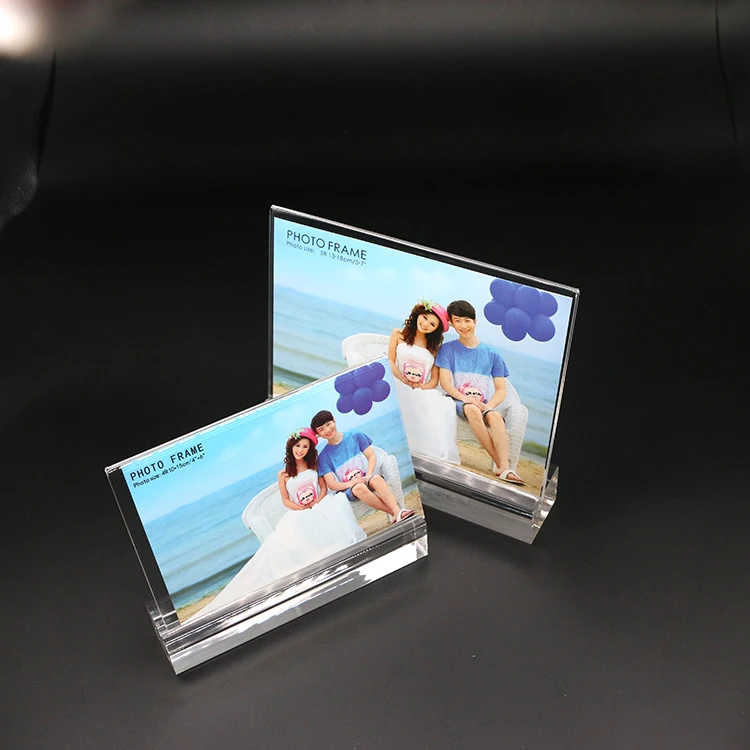 
Hot sale wood led photo frame tinted glass profiles 