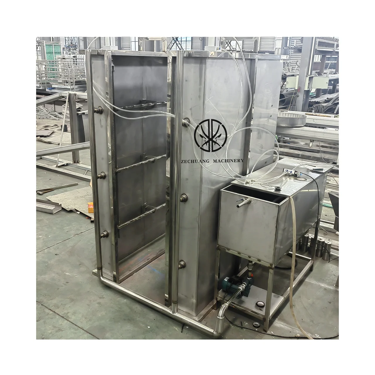 Hot Price Complete 300 Sheep Slaughterhouse Price Of Lamb Cleaning Machine For Meat Mutton Plant Goat Washing Machinery